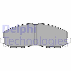 LP2694 Комплект тормозных колодок, дисковый тормоз DELPHI     