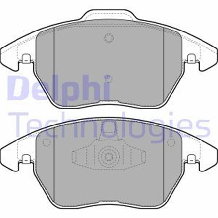 LP1898 Brake Pad Set, disc brake DELPHI