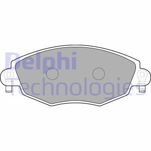 LP1533 Комплект тормозных колодок, дисковый тормоз DELPHI - Top1autovaruosad