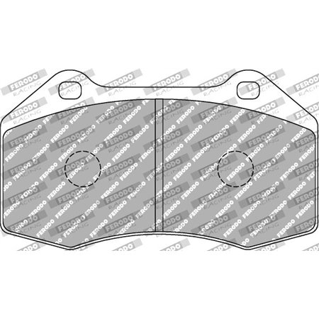 FCP1667H  Tuning Brake pads without road approval FERODO 