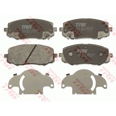 GDB3510 Brake Pad Set, disc brake TRW