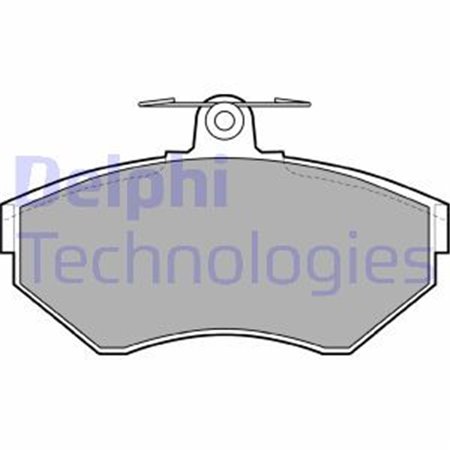 LP1409  Brake pads set DELPHI 