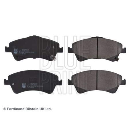 ADT342174 Brake Pad Set, disc brake BLUE PRINT
