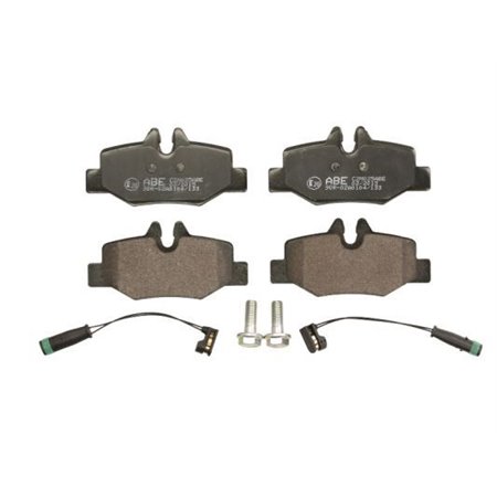 C2M025ABE Brake Pad Set, disc brake ABE