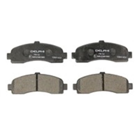 LP0779  Brake pads set DELPHI 