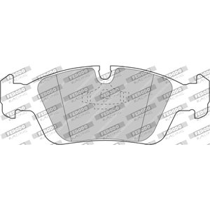 FCP725H Piduriklotsi komplekt,ketaspidur FERODO RACING - Top1autovaruosad