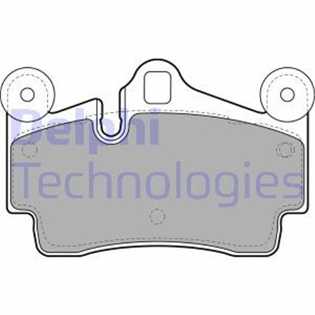 LP1998  Brake pads set DELPHI 