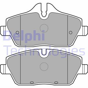 LP2186 Brake Pad Set, disc brake DELPHI - Top1autovaruosad