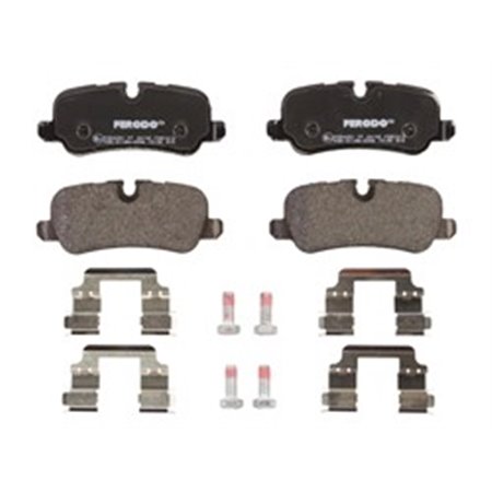 FDB1613 Brake Pad Set, disc brake FERODO