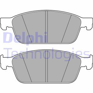 LP2495 Brake Pad Set, disc brake DELPHI - Top1autovaruosad