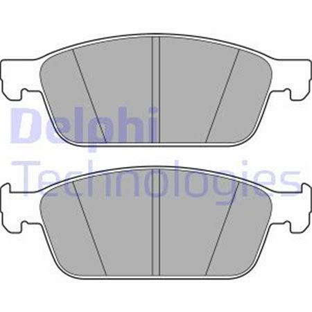 LP2495 Brake Pad Set, disc brake DELPHI