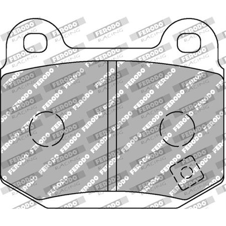 FCP1562H Brake Pad Set, disc brake FERODO RACING