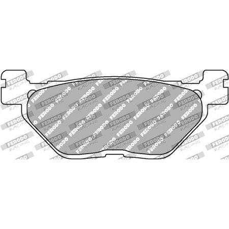 FDB2126P  Piduriklotsid FERODO 