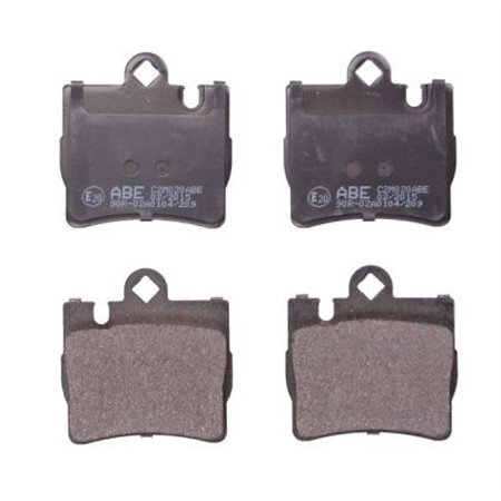 C2M020ABE Brake Pad Set, disc brake ABE