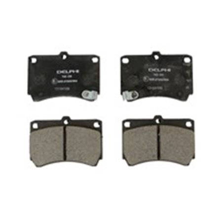 LP0743  Brake pads set DELPHI 