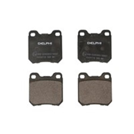 LP0590  Brake pads set DELPHI 