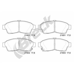 21601 00 701 10 Piduriklotsi komplekt,ketaspidur BRECK - Top1autovaruosad