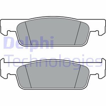 LP3387 Bromsbeläggssats, skivbroms DELPHI
