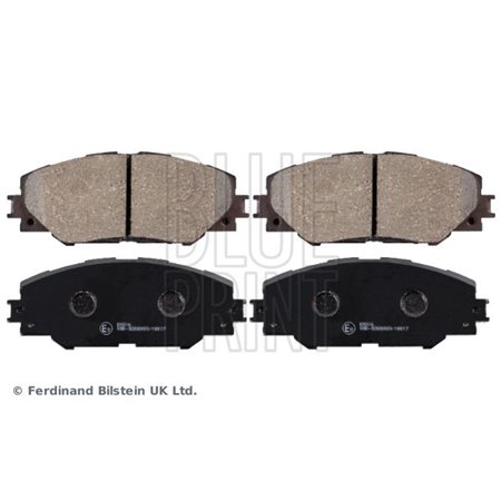 ADT342162 Brake Pad Set, disc brake BLUE PRINT