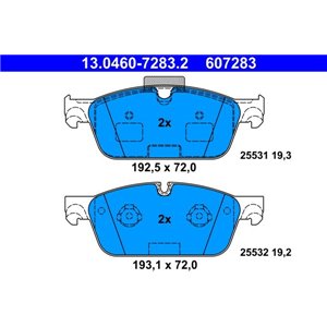 13.0460-7283.2  Brake pads set ATE 