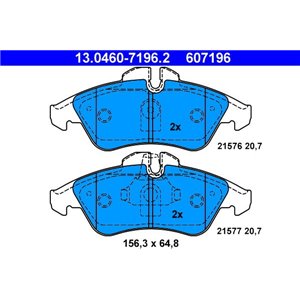 13.0460-7196.2 Brake Pad Set, disc brake ATE - Top1autovaruosad