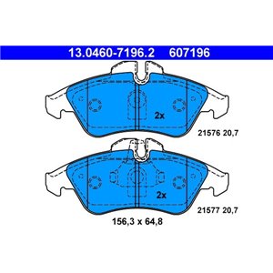 13.0460-7196.2 Bromsbeläggssats, skivbroms ATE - Top1autovaruosad