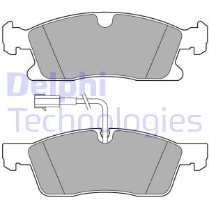 LP3634 Brake Pad Set, disc brake DELPHI - Top1autovaruosad