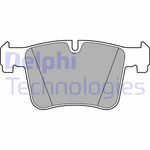 LP2234 Комплект тормозных колодок, дисковый тормоз DELPHI - Top1autovaruosad