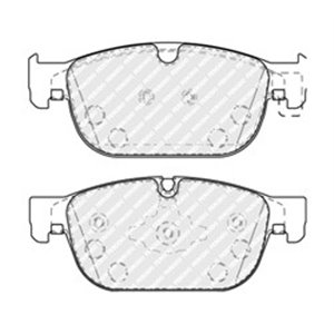 FDB5117 FERODO Piduriklotside komplekt, ketaspidur     