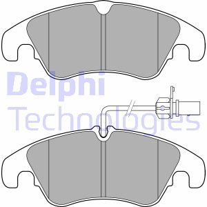 LP3152 Brake Pad Set, disc brake DELPHI - Top1autovaruosad