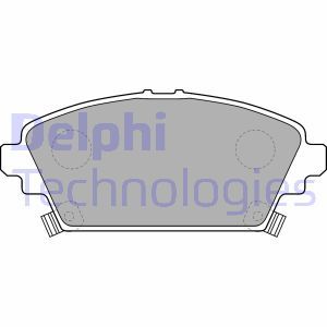 LP1503 Комплект тормозных колодок, дисковый тормоз DELPHI - Top1autovaruosad