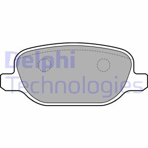 LP1845 Piduriklotsi komplekt,ketaspidur DELPHI - Top1autovaruosad