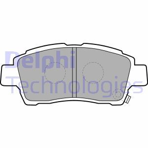 LP1414 Комплект тормозных колодок, дисковый тормоз DELPHI - Top1autovaruosad