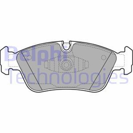 LP1925 Brake Pad Set, disc brake DELPHI