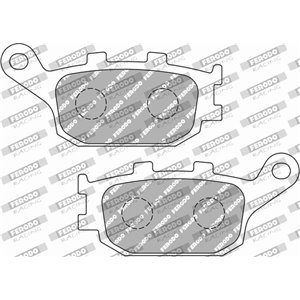 FDB754EF Piduriklotsi komplekt,ketaspidur FERODO RACING - Top1autovaruosad