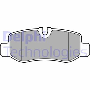 LP3139 Комплект тормозных колодок, дисковый тормоз DELPHI - Top1autovaruosad
