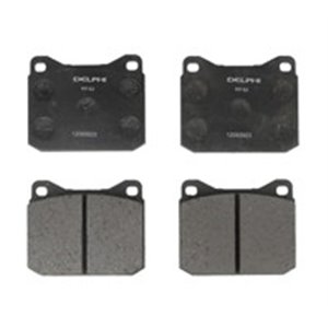 LP0117  Brake pads set DELPHI  - Top1autovaruosad