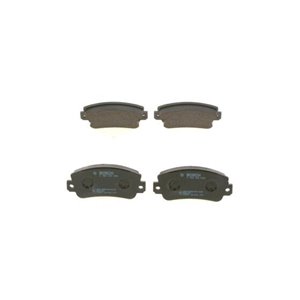 0 986 424 098 Brake Pad Set, disc brake BOSCH - Top1autovaruosad