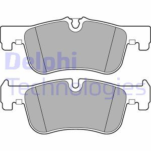 LP2284 Brake Pad Set, disc brake DELPHI - Top1autovaruosad