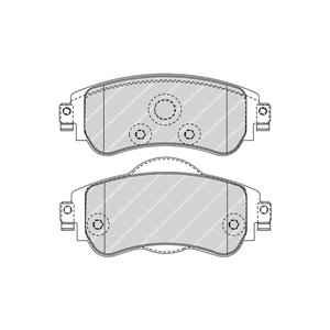 FDB4336 FERODO Piduriklotside komplekt, ketaspidur     