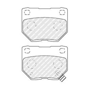 FDB1372  Brake pads set FERODO 