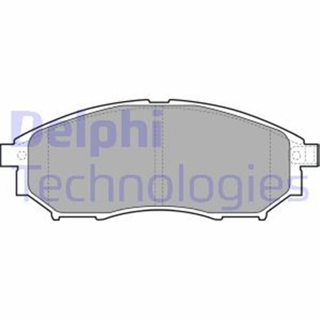 LP2030 Комплект тормозных колодок, дисковый тормоз DELPHI