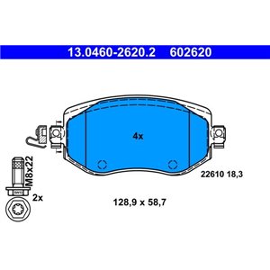 13.0460-2620.2  Brake pads set ATE 