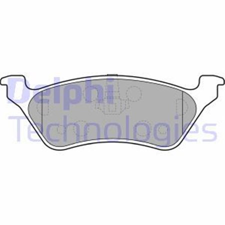 LP1694 Brake Pad Set, disc brake DELPHI