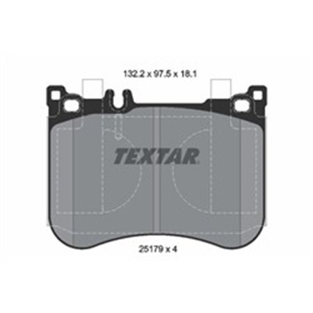 2517901 Brake Pad Set, disc brake TEXTAR