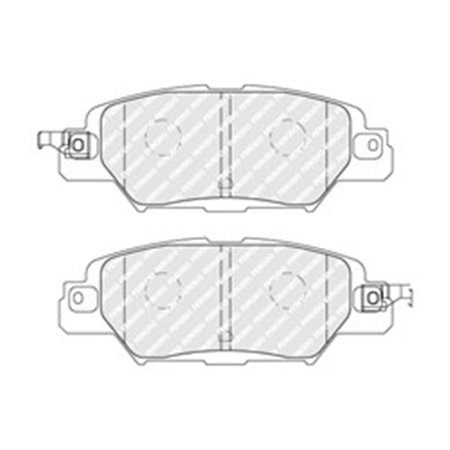 FDB5116 Brake Pad Set, disc brake FERODO