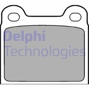 LP0018  Brake pads set DELPHI 