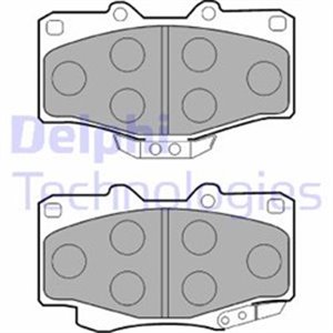 LP0854  Brake pads set DELPHI  - Top1autovaruosad