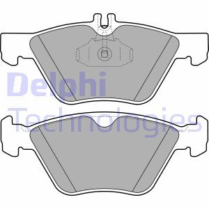 LP1589 Brake Pad Set, disc brake DELPHI - Top1autovaruosad