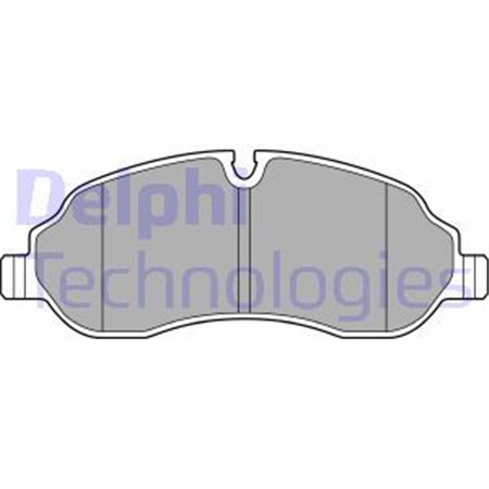 LP3136 Комплект тормозных колодок, дисковый тормоз DELPHI     